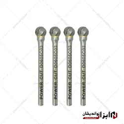 فرز فرم مینیاتوری آلومینیوم سایز 6 مدل کروی D برند پاور کات - ابزار نو اندیشان