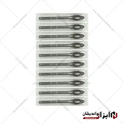فرز فرم مینیاتوری آلومینیوم مدل تخم مرغی H سایز 6 برند پاور کات - ابزار نو اندیشان