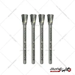 فرز فرم مینیاتوری آلومینیوم چتری N سایز 6 دنباله 3 برند پاور کات