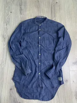 پیراهن جین یقه دیپلمات