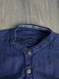 پیراهن جین یقه دیپلمات