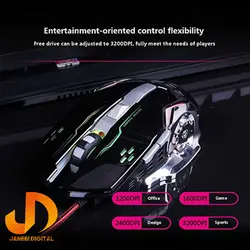 ماوس مخصوص بازی  ال دی کی مدل GM20