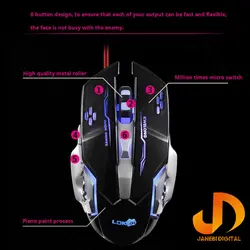 ماوس مخصوص بازی  ال دی کی مدل GM20