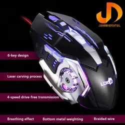 ماوس مخصوص بازی  ال دی کی مدل GM20