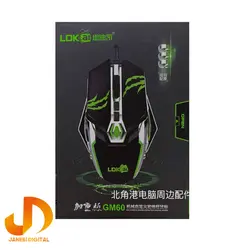 ماوس ال د ی کی .ای  ال مدل GM60