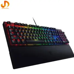 کیبورد مخصوص بازی ریزر مدلRAZER Keyboard Blackwidow V3 GreenSwitch (گارانتی 18 ماهه ایستا)