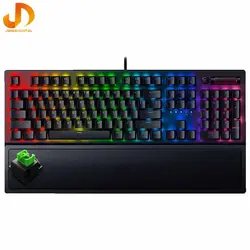 کیبورد مخصوص بازی ریزر مدلRAZER Keyboard Blackwidow V3 GreenSwitch (گارانتی 18 ماهه ایستا)