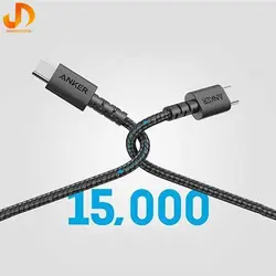 کابل شارژ سریع USB-C انکر Anker Powerline Select+ USB-C to USB-C Cable A8033H11(گارانتی ایستا)
