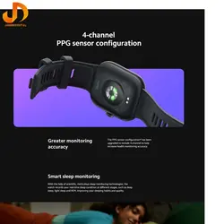 ساعت هوشمند شیائومی مدل Redmi Watch 4 نسخه گلوبال (گارانتی 12 ماهه شرکتی)