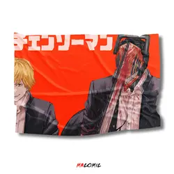 پرچم Chainsaw Man | کد 8 | فروشگاه اینترنتی ماکمیک