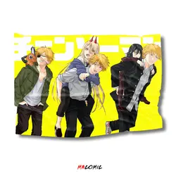 پرچم Chainsaw Man | کد 3 | فروشگاه اینترنتی ماکمیک