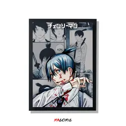 تابلو قاب شیشه ای Chainsaw Man | کد 2 | فروشگاه اینترنتی ماکمیک