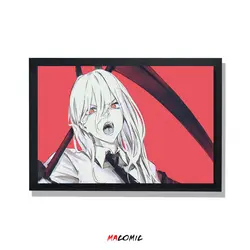 تابلو قاب شیشه ای Chainsaw Man | کد 22 | فروشگاه اینترنتی ماکمیک
