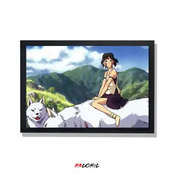 تابلو قاب شیشه ای mononoke | کد 7 | فروشگاه اینترنتی ماکمیک