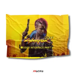 پرچم Cyberpunk | کد 6 | فروشگاه اینترنتی ماکمیک
