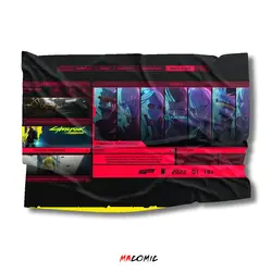 پرچم Cyberpunk | کد 4 | فروشگاه اینترنتی ماکمیک