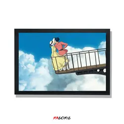 تابلو قاب شیشه ای Howl | کد 17 | فروشگاه اینترنتی ماکمیک