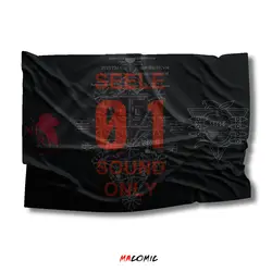 پرچم Evangelion | کد 18 | فروشگاه اینترنتی ماکمیک