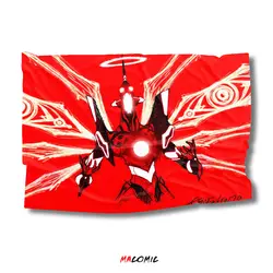 پرچم Evangelion | کد 13 | فروشگاه اینترنتی ماکمیک