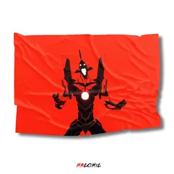 پرچم Evangelion | کد 14 | فروشگاه اینترنتی ماکمیک