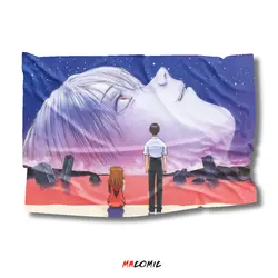 پرچم Evangelion | کد 4 | فروشگاه اینترنتی ماکمیک