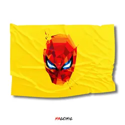 پرچم Spiderman | کد 7 | فروشگاه اینترنتی ماکمیک