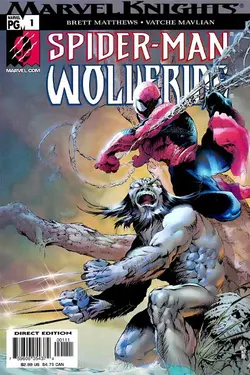 کمیک بوک Spider Man & Wolverine | فروشگاه اینترنتی ماکمیک