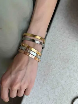 دستبند کارتیر لاو بشور بپوش