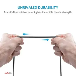 کابل AUX انکر 1.2 متری | فروشگاه اینترنتی شهر لپ تاپ