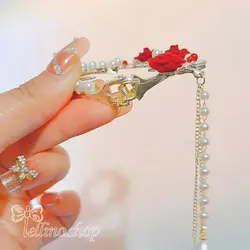 کلیپس گوجه گل رز - فروشگاه اینترنتی تلینوشاپ