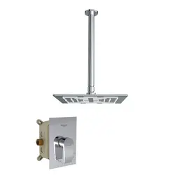 خرید شیر حمام توکار شودر مدل رومر تیپ 1 BRASS کروم با قیمت 2,901,775 تومان