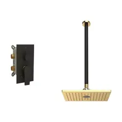خرید شیر حمام توکار شودر مدل رومر تیپ 3 ABS مشکی طلا با قیمت 3,921,980&nbsp;تومان