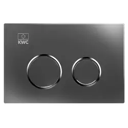 خرید کلید فلاش تانک دایره KWC کروم مات با قیمت 432,000&nbsp;تومان