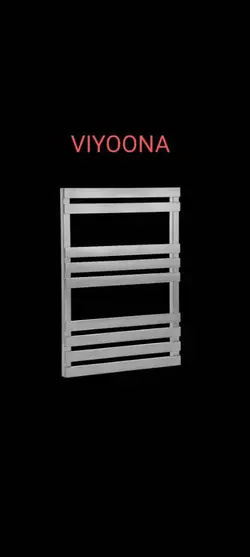 خرید حوله خشک کن ویونا 80*35 فلت کروم مات با قیمت 2,286,000 تومان