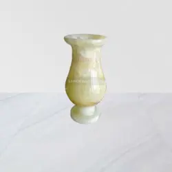 گلدان سنگی دکوری طرح مرمر