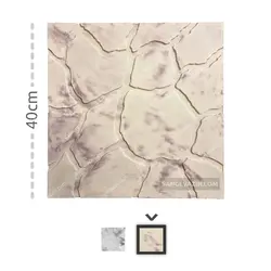 موزاییک پلیمری طرح آبرنگی کویر