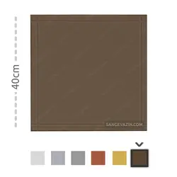 موزاییک پلیمری طرح چرمی قابدار