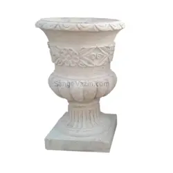 گلدان سنگی سوسن