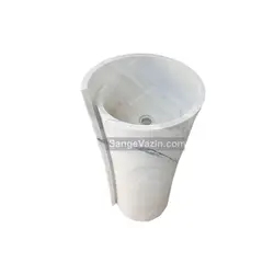 روشویی سنگی صدف حلزونی