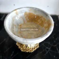 ظرف میوه خوری مرمر دینا