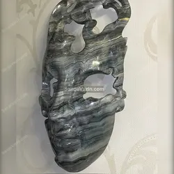 مجسمه طرح نقاب سنگی