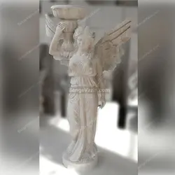 مجسمه فرشته سنگی