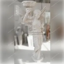مجسمه فرشته سنگی