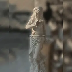 مجسمه فرشته سنگی