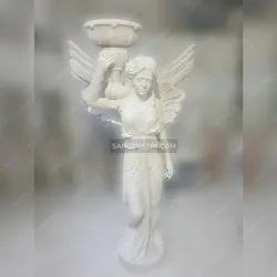 مجسمه فرشته سنگی