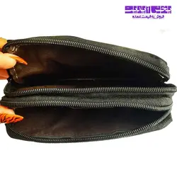 کیف کمری دو زیپ گوشی بزرگ مدل PU1