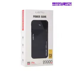 پاوربانک لیتو مدل LEITU LP-53 ظرفیت 20000 میلی آمپر ساعت 22.5 وات