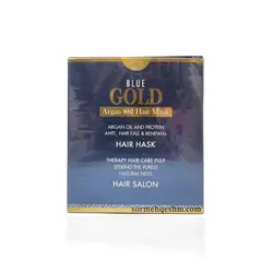 ماسک مو روغن آرگان بلو گلد blue gold