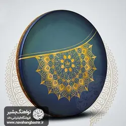 دف اکو طرح فلورا سورمه ای