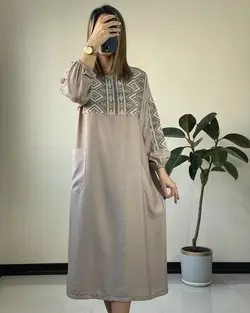 پیراهن مانتویی ترنم